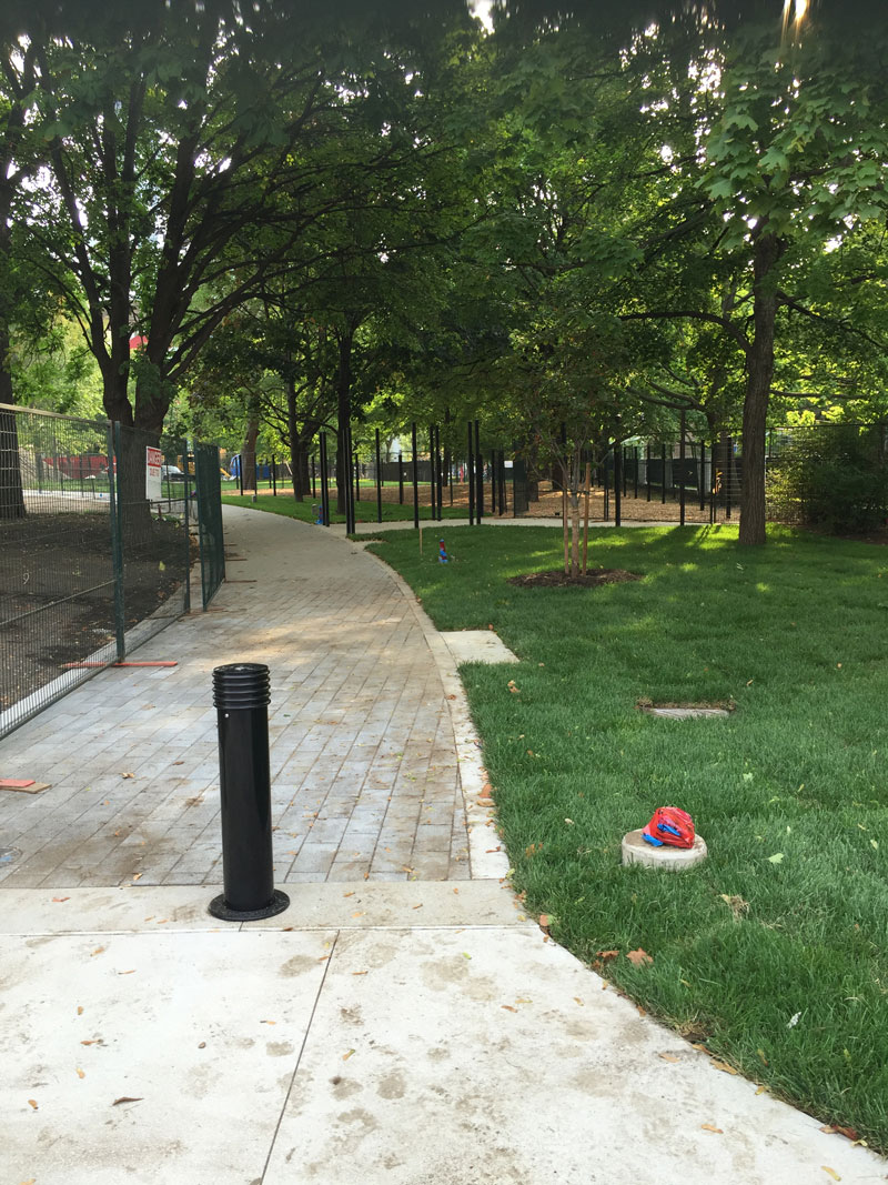 August 12, 2016 – New east-west path nearing completion